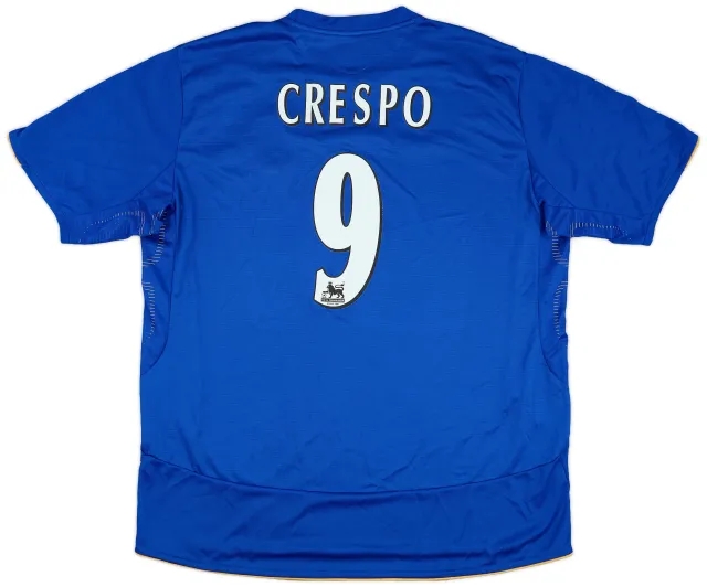 2005-06 Chelsea Centenary Home Shirt Crespo #9 - 6/10 - (XXL)