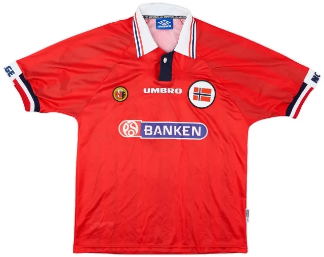 1998-00 Norway Home Shirt - 9/10 - (M)