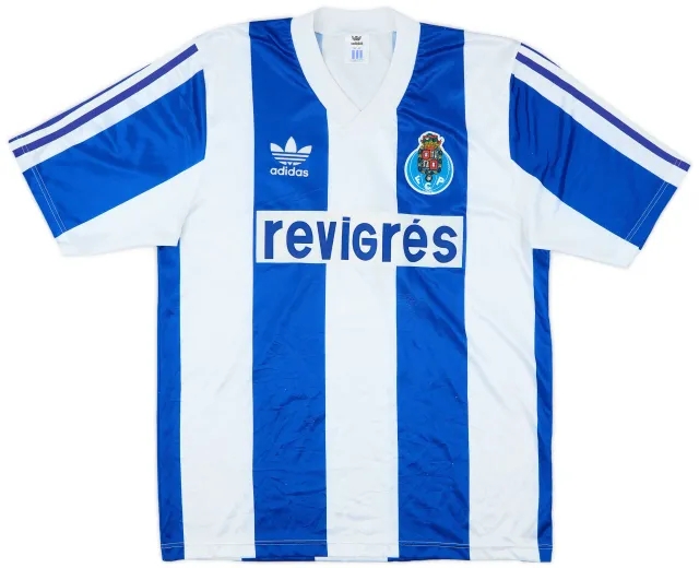 1990-92 Porto Home Shirt - 8/10 - (M)