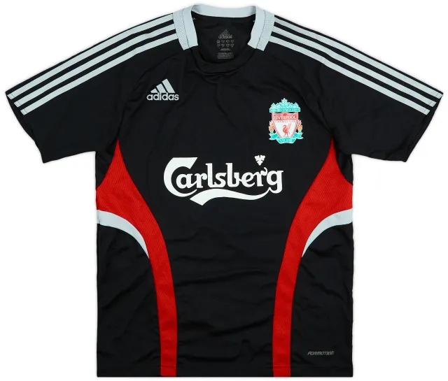 2008-09 Liverpool adidas Formotion Training Shirt - 8/10 - (S)