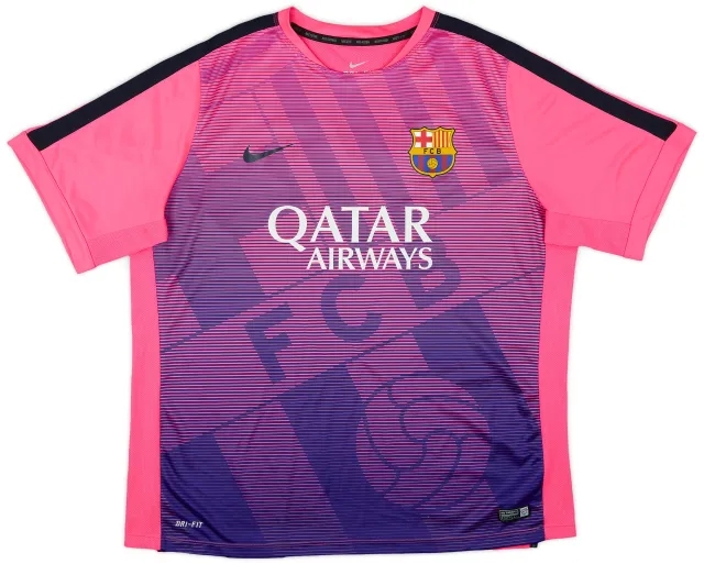 2015-16 Barcelona Nike Training Shirt - 8/10 - (XXL)