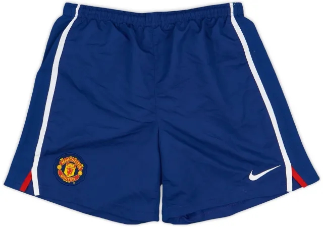 2008-09 Manchester United Away Shorts - 7/10 - (L.Boys)