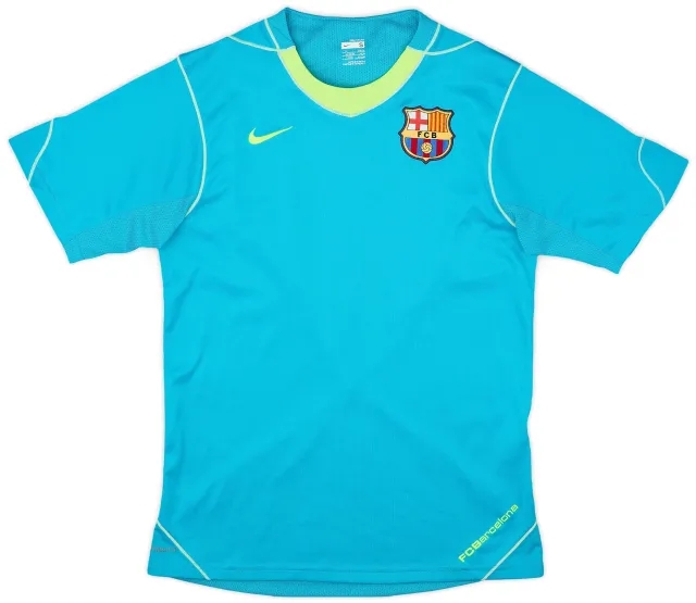 2007-08 Barcelona Nike Training Shirt - 8/10 - (S)