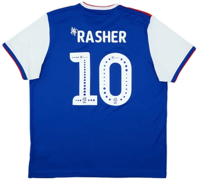 2018-19 Ipswich Home Shirt Rasher #10 - 7/10 - (XL)