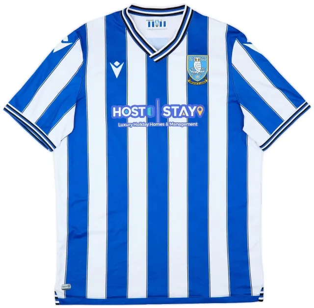2022-23 Sheffield Wednesday Home Shirt - 8/10 - (3XL)