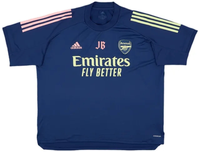 2020-21 Arsenal Staff Issue adidas Training Shirt JB - 8/10 - (XL)