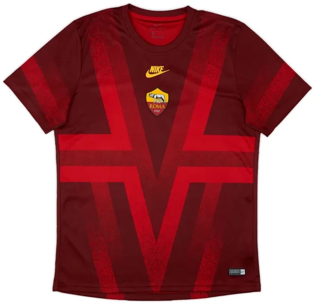 2019-20 Roma Nike Training Shirt - 10/10 - (L)