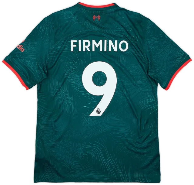2022-23 Liverpool Third Shirt Firmino #9 - 9/10 - (M)