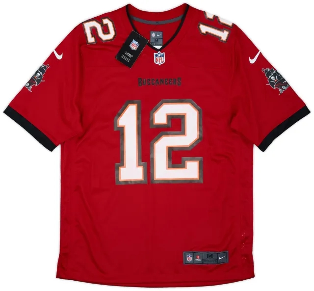 2020-22 Tampa Bay Buccaneers Brady #12 Nike Game Home Jersey (M)