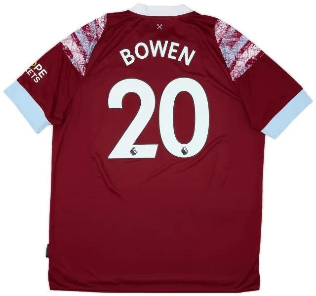 2022-23 West Ham Home Shirt Bowen #20 - 9/10 - (XXL)