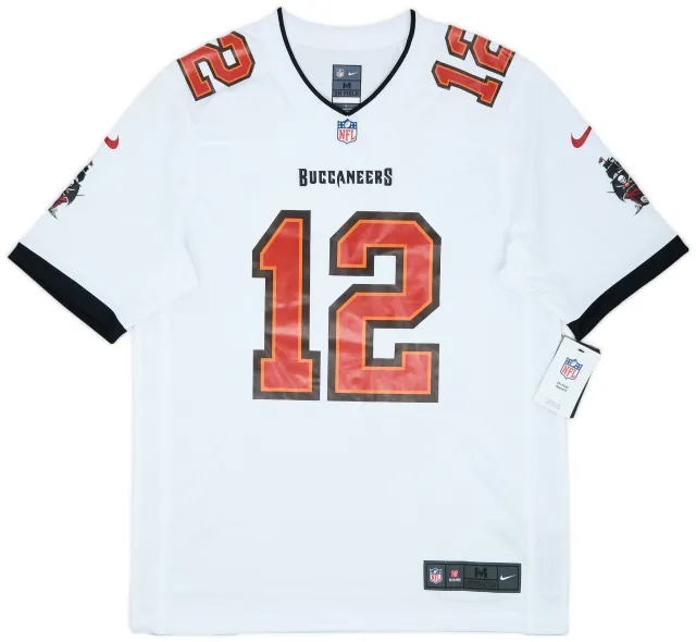 2020-22 Tampa Bay Buccaneers Brady #12 Nike Game Away Jersey (M)