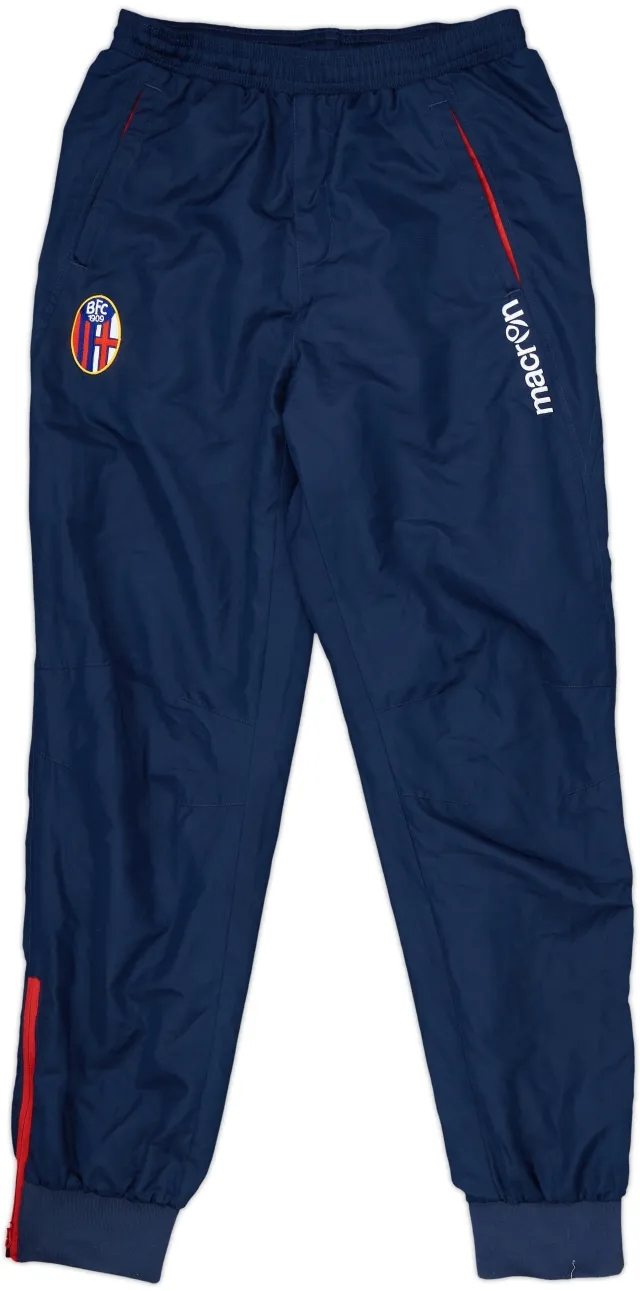 2010-11 Bologna Macron Track Pants/Bottoms - 8/10 - (M)