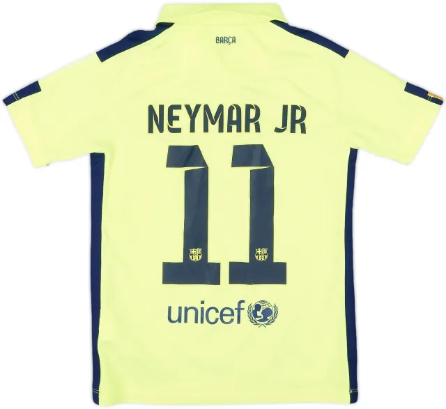 2014-15 Barcelona Third Shirt Neymar Jr #11 - 7/10 - (S.Boys)