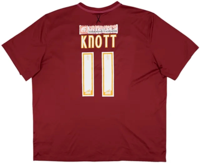 2015-16 Bradford City Home Shirt Knott #11 - 5/10 - (3XL)