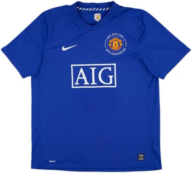 2008-09 Manchester United Third Shirt - 5/10 - (XL)