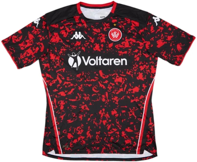2021-22 Western Sydney Wanderers Kappa Training Shirt - 8/10 - (3XL)