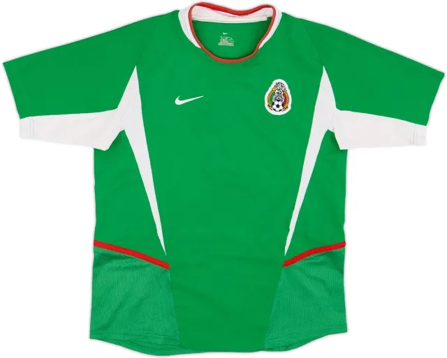 2003-04 Mexico Home Shirt - 5/10 - (L.Boys)