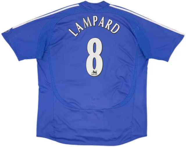 2006-08 Chelsea Home Shirt Lampard #8 - 4/10 - (XL)