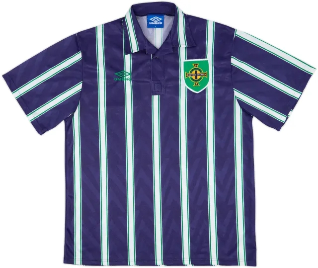 1992-94 Northern Ireland Away Shirt - 8/10 - (XL)