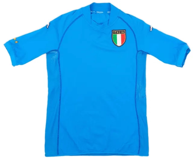 2002 Italy Home Shirt - 5/10 - (XXL.Boys)