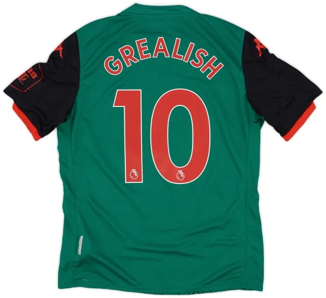 2019-20 Aston Villa Third Shirt Grealish #10 - 5/10 - (L)