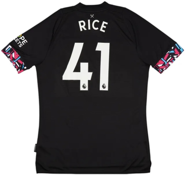 2022-23 West Ham United Away Shirt Rice #41 (L)