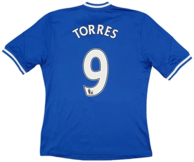 2013-14 Chelsea Home Shirt Torres #9 - 6/10 - (M)