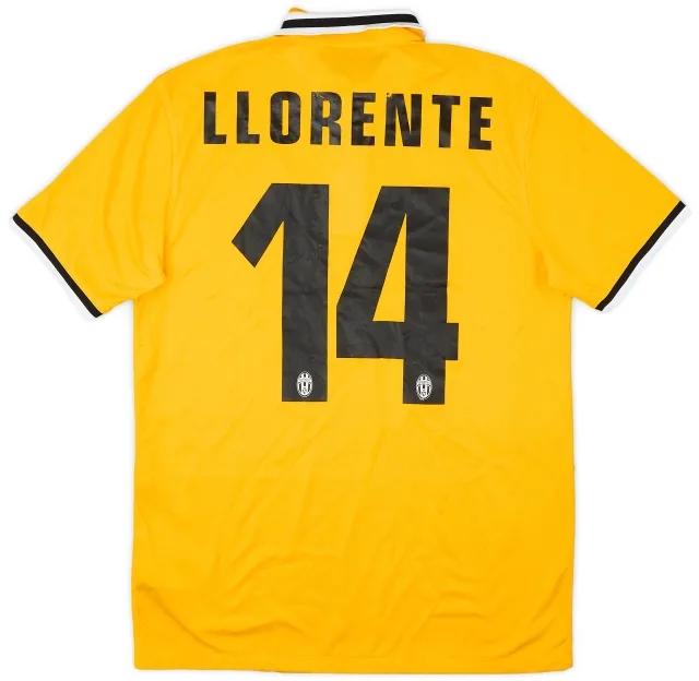 2013-14 Juventus Away Shirt Llorente #14 - 6/10 - (M)