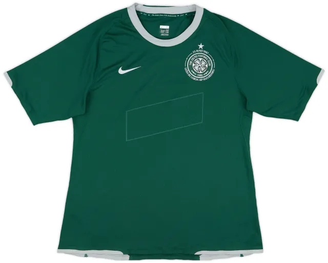 2007-08 Celtic Player Issue Away Shirt - 3/10 - (L)