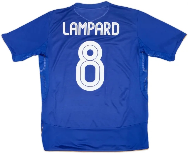 2005-06 Chelsea Centenary Home Shirt Lampard #8 - 5/10 - (XL)