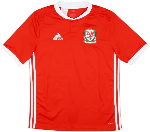 2018-19 Wales Home Shirt - 9/10 - (XL.Boys)