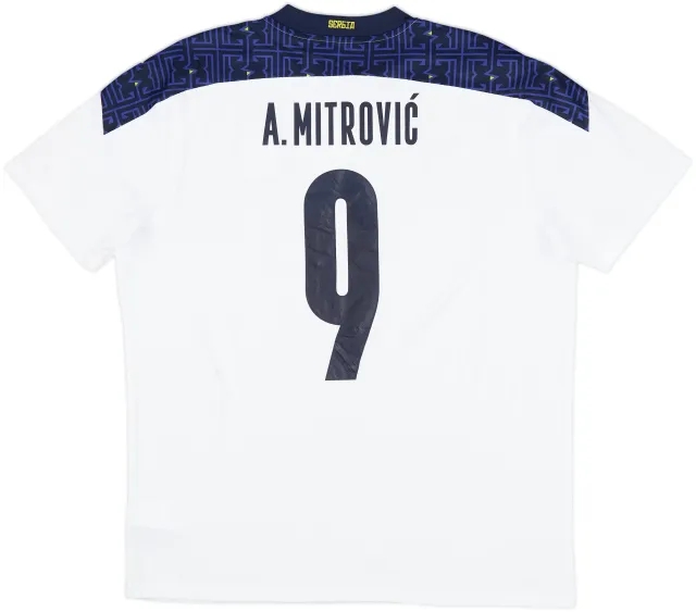 2020-21 Serbia Away Shirt Mitrovic #9 (XL)