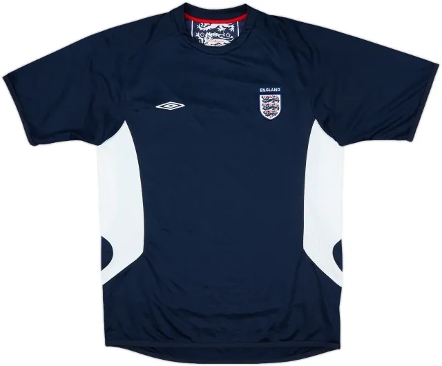 2005-06 England Umbro Training Shirt - 10/10 - (M)