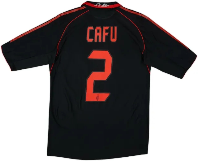 2005-06 AC Milan Third Shirt Cafu #2 - 6/10 - (S)