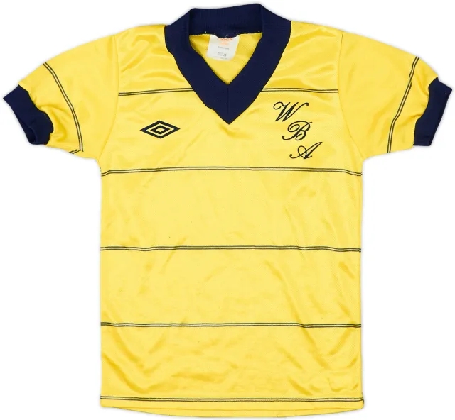 1982-84 West Brom Away Shirt - 8/10 - (6-8 Years)