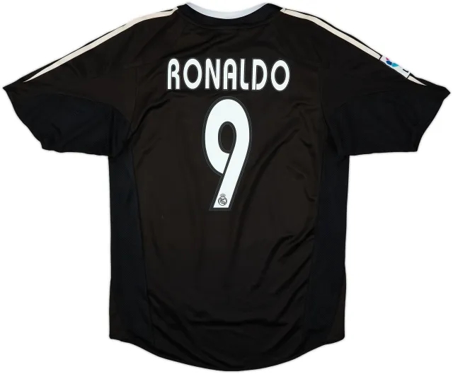 2004-05 Real Madrid Away Shirt Ronaldo #9 - 7/10 - (S)