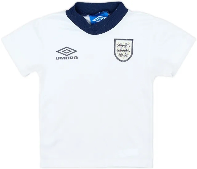 1990s England Umbro Training Shirt - 6/10 - (3-4 Years)