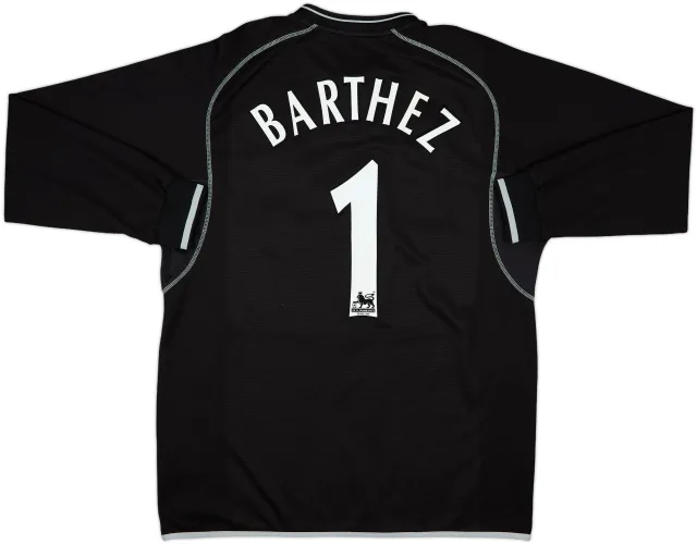 2000-02 Manchester United GK Shirt Barthez #1 - 9/10 - (L)