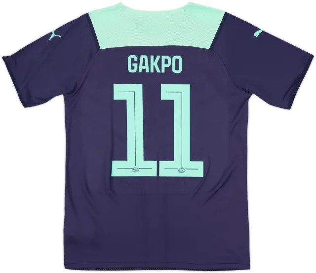 2021-22 PSV Player Issue Away Shirt Gakpo #11 (L)