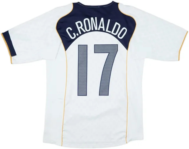 2004-06 Portugal Away Shirt C. Ronaldo #17 - 7/10 - (S)