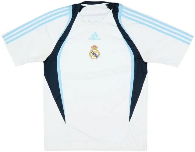 2007-08 Real Madrid adidas Training Shirt - 6/10 - (L)