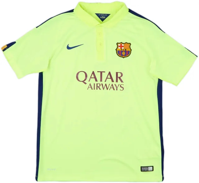 2014-15 Barcelona Third Shirt - 9/10 - (XL.Boys)
