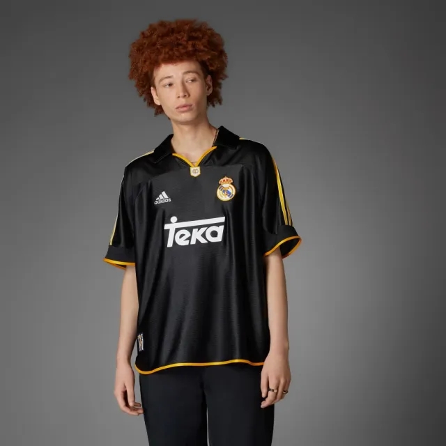 adidas Real Madrid Mens SS Away Shirt 1999/00