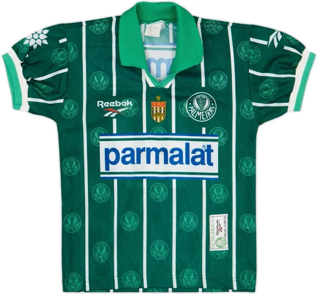 1996 Palmeiras 'Campeonato Paulista' Home Shirt #10 - 8/10 - (L.Boys)