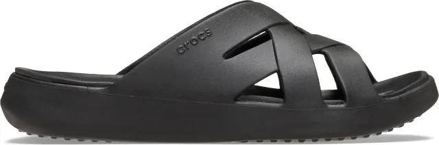 Crocs | Women | Getaway Weave | Slides | Black | 3