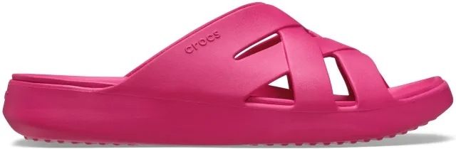 Crocs | Women | Getaway Weave | Slides | Dragon Fruit | 3