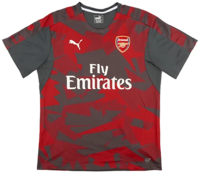 2017-18 Arsenal Puma Training Shirt - 9/10 - (XL)