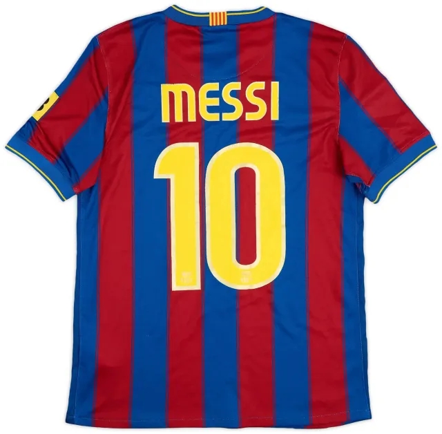 2009-10 Barcelona Home Shirt Messi #10 - 8/10 - (S)