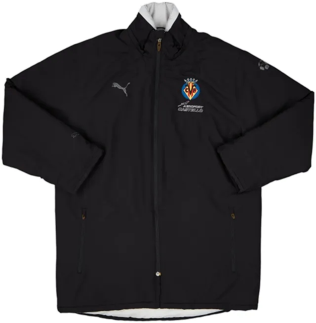 2005-06 Villarreal Puma Padded Bench Coat - 6/10 - (XXL)