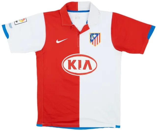 2006-07 Atletico Madrid Home Shirt - 4/10 - (S)